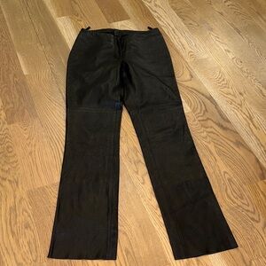 Bebe Y2K Leather Pants